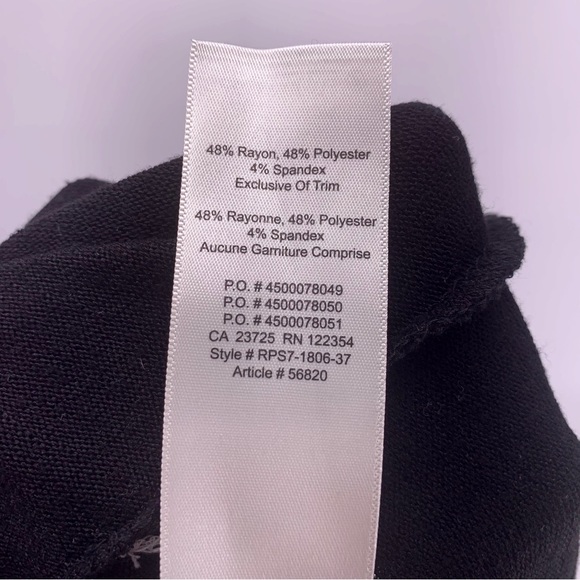 Aritzia Wilfred Free Black Sweater Top Size XS - Picture 6 of 7